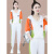 啄木鸟运动休闲套装夏装女2024新款减龄洋气冰丝防晒开衫卫衣时尚两件套 玫红色 XL(建议115斤-130斤)