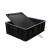 定制适用静电周转箱物料盒导电箱黑色周转箱电子元件盒塑料箱EU箱ESD箱 260*175*75