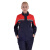 斯卡地尔（Scotoria）TC601长袖工作服套装 分体式春秋工服 舒适高棉 藏蓝红色 M