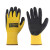 史丹利手套劳保 耐磨 工作乳胶橡胶防滑防割工地干活手 12双普通款黄色 XL