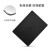 MOSISO适用华为MateBook14保护壳黑色XPro/13S笔记本电脑保护套透明磨砂 磨砂黑 MateBook 13（圆形脚垫）