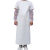 HKFZpvc加长防水围裙防油水产石材厂专用加厚牛筋耐磨工业耐酸碱围裙 白色 特厚围裙1.2米套袖