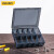 得力（DUNSK）零件盒塑料多格收纳螺丝盒子工具箱分类电子元件钻头配件格子盒 半拆卸款10小格 DL432301