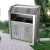 大杨EK-702不锈钢户外环保两联分类垃圾桶 广场小区公园大号果皮箱室外垃圾桶 定制