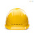 埠帝海华A3安全帽工地国标透气工地头盔电力工程安全帽安全生产工作帽 A3蓝下巴托帽带