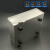 铝盒铝壳屏蔽盒钣金铝壳铝板折弯机箱DIY壳体仪表壳XR-66 高140*宽210*长180