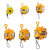 弹簧平衡器现货吊机自锁式悬挂拉力平衡吊助力器塔式弹簧平衡 EW807080kg1.5米a9a