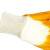 添盾 TD-GL5203 黄色丁腈半浸挂胶涂层手套（棉毛布，耐油，耐磨） 黄色