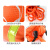 立采水域救援绳包漂浮水面荧光救生绳安全绳抛绳包防汛救生装备 橙色绳包 （粗）12毫米（长）21米 一套价 