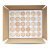 纤叶（QIANYE）珍珠棉鸡蛋托20//40/50/100枚装防震泡沫快递包装盒箱草土鸡蛋礼 30枚中号蛋托+纸箱