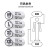 3M防护服 带帽连体全身耐用工作服实验室防化防尘防颗粒物喷漆服 4515经济型防静电服 M码（167-176cm）