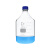 定制肖特瓶螺口蓝盖瓶透明透明丝口蓝盖试剂瓶25 50 100 250 25ml GL25盖