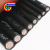 RVVP1芯10平方无氧铜多股软丝国标 电源屏蔽电缆线 黑色 25m x 1芯 x 10平方毫米