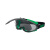 优维斯/UVEX ultrasonic系列 9302045 焊接安全眼罩运动款滤片更换方便 黑绿镜架/焊接滤片灰5 1副
