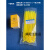 黄色扎带吊牌警示贴垃圾分类尼龙塑料垃圾袋封口标签扎绳医院  ONEVAN 黄色吊牌一扎100张