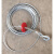 蜂后吊机微型电动葫芦钢丝绳带吊钩一体防旋转钢丝绳 PA200-12米(3mm)