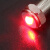 6mm8mm金属指示灯LED带线电源防水信号灯红黄蓝绿白色12V24V220V 红色 3V  弧面  6mm