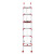 邦道尔铝合金伸缩梯子升降梯子加固加厚直梯单面户外工程抽拉梯 4.0毫米厚6米伸缩直梯(加固)