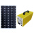 定制适用小型太阳能发电系统220v光伏板300w功率设备发电机户 220v主机+20AH电池 没太阳能板