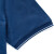金利来（Goldlion）男装含桑蚕丝印花短袖t恤男士款夏季透气商务休闲体恤衫Z 宝蓝-85 S