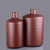 定制塑料瓶大容量大小口试剂瓶广口黑色棕色避光瓶HDPE白色样品 白大口5L