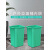 适用于户外玻璃钢铝塑垃圾桶内桶内胆环卫果皮箱公园方形圆形塑料 玻璃钢圆桶35*52