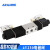 三位五通双电控电磁阀4V230/C/E/P/DC12V/DC24V/AC220V亚德客型 4V230P-08 AC220V