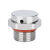 304不锈钢防水透气阀防油LED呼阀金属发酵桶双向泄压散热排气 M10*1.5:(8mm螺牙长)