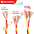 适用电线RVS花线2芯1/1.5/2.5平方电源线电动车充电线灯头双绞线 2芯1.5平方(20米)送4样