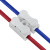 安达通 快速接线端子 电线连接器CH2 CH3按压式对接并线器接线柱100个 CH2接线端子