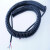 弹簧线2芯3芯4芯PU伸缩螺旋线缆国标铜芯电缆线黑色高弹力电源线 黑3芯1平方7.5米
