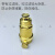 工途（Gongtu）黄铜自动排气阀dn15 20 25自来水暖气阀4分6分1寸立式地暖放气阀 自动排气阀中型DN15(4分