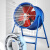 兆安德 SF轴流风机工业排风扇大功率换气扇强力抽风机管道岗位趴地排气扇 备件 SF7-4岗位式（380V）经典款 