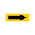 程篇 管道标识贴纸色带标识牌标签 油库油料器材 油库管线走向箭头（可定制）15*80cm 10张