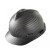 希万辉 碳纤维色工地安全盔防砸安全帽A 碳纤维色亚光黑