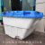 500L电动环卫保洁清运车手推车移动垃圾桶垃圾车配件桶体盖子 单盖子