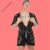 情趣睡袍新款男士超性感蕾丝透明丁字裤浴袍居家服套装透视诱 g023蕾丝睡袍 L