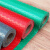 海斯迪克 PVC防滑地垫(15米) 防水塑胶车间橡胶地毯 牛津加厚款 人字纹0.9米宽(红色) HKZX-17