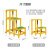 耐压凳绝缘凳玻璃钢高低耐压定做三层梯凳220KV耐压凳子可电工型 二层 300*500*800