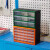 零件柜抽屉式不锈钢电子件收纳盒螺丝小配件零件器件多格收纳柜组 零件收纳盒 4格橙色 单箱