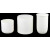 刚玉坩埚99氧化铝圆柱带盖挥发分水分灰分坩埚/多规格现货 25×30mm带螺纹盖(8.5ml)