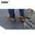 安赛瑞 双条纹PVC复合地垫 吸水防滑地毯垫 凹槽绒面门垫脚垫 1.2×15m 灰色 13706