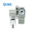 SMC AC20B-A 系列 空气组合元件:空气过滤器+减压阀 AC20B-02-A