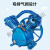 福奥森 活塞式空压机机头打气泵双缸工业高压三缸空气压缩机泵头配件 W-1.0/12.5