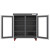 富都华创 电子防潮柜320L黑色可控湿度范围20~60%元器件干燥柜