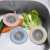 厨房水槽洗菜盆过滤网过滤器池过滤网下水道防洗碗盖排水地漏堵塞 粉色+绿色+蓝色3个装