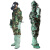 护力盾 FFF02防毒衣分体式耐火耐酸碱 丛林型防毒衣(衣服+04靴套+手套+手提箱)(下单请联系客服）