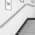 适用于楼梯扶手钢管老人防滑栏杆扶梯室内靠墙幼儿园走廊极简加厚 长420CM分2节6个固定