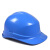 代尔塔DELTAPLUS 安全帽 工地防砸减震 建筑工人电力施工工程安全帽 102011蓝色