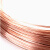 工孚 T2 紫铜丝 紫铜线 导电铜线 裸铜丝 2mm-1kg 单位:千克